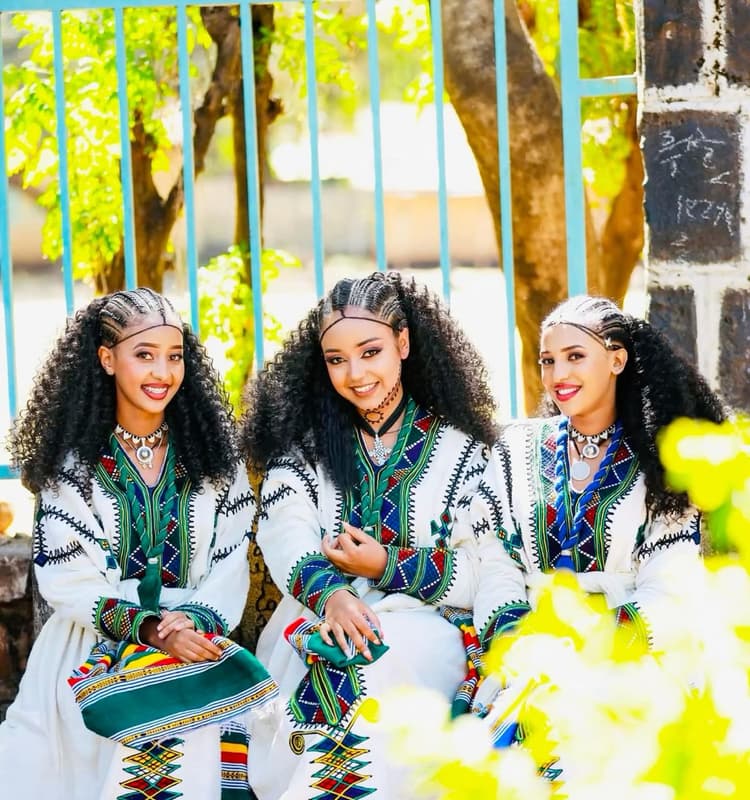 Beautiful Ethiopian girls